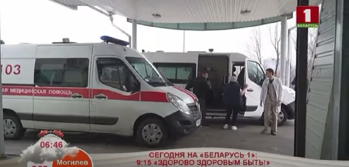 В выпуске программы «Добрай раніцы, Беларусь!» на Беларусь 1: в УЗ «ГКБСМП» уже три недели реализуется проект «Лекарь»