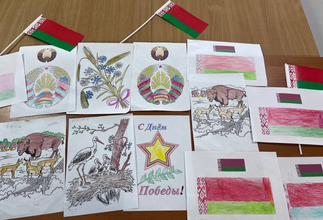 Акция в детском ожоговом отделении «Мы гордо поднимаем наш флаг» 