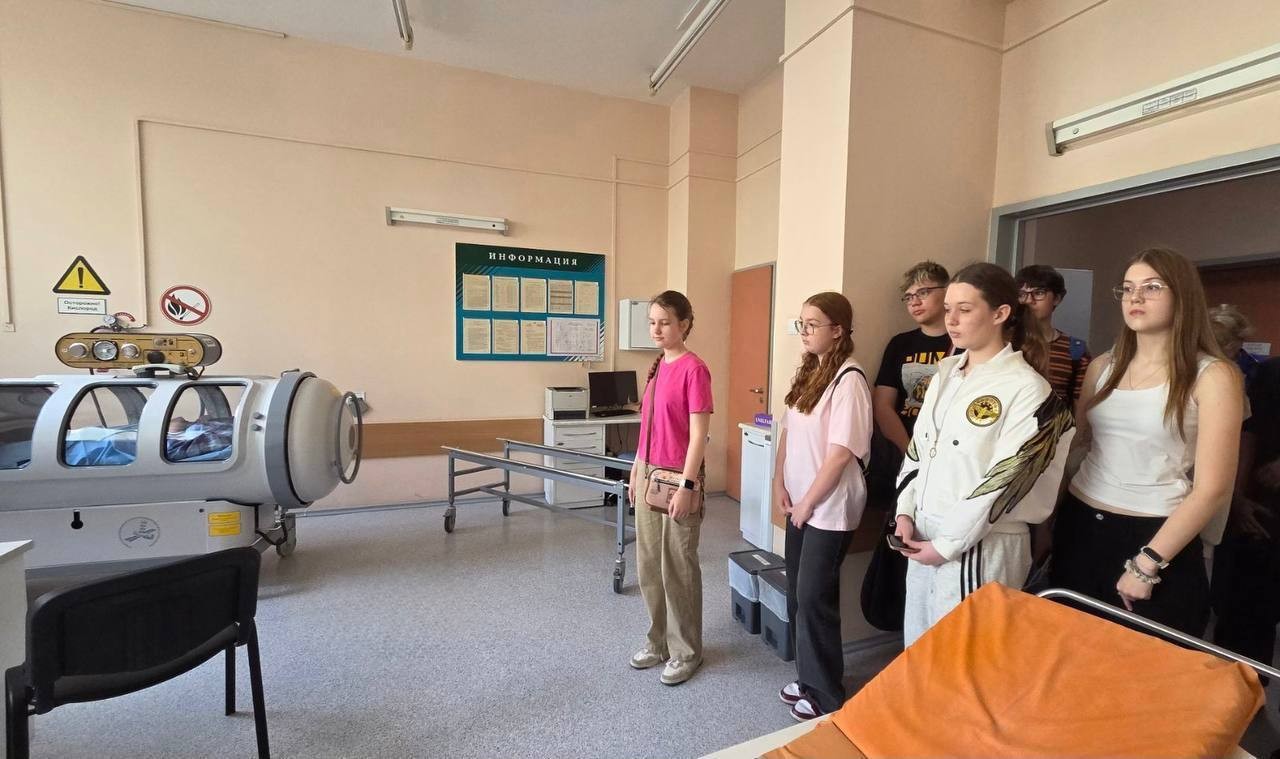 Профориентационная встреча в ГКБСМП 4