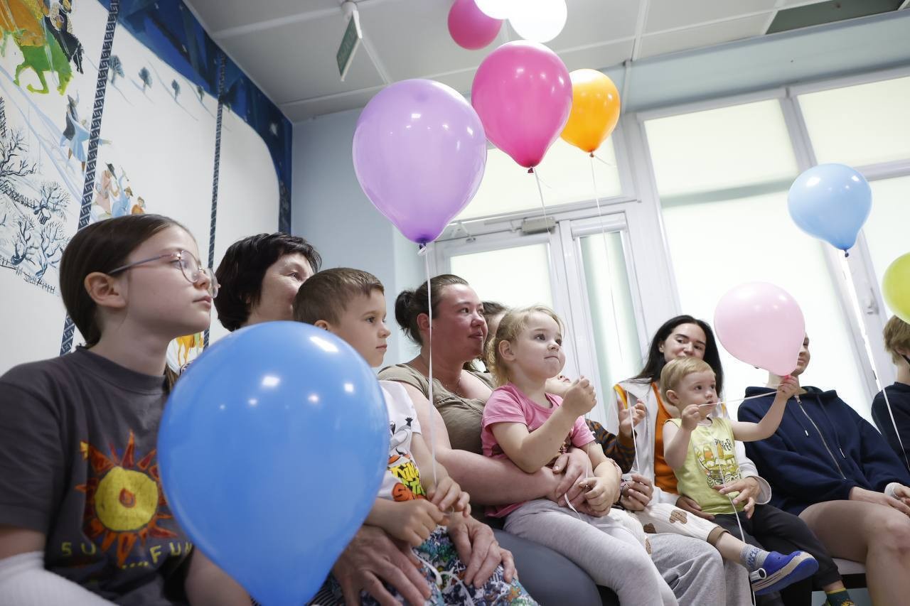 Торжественное открытие имиджевого пространства в детском ожоговом отделении ГКБСМП 5